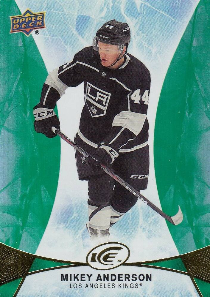 insert RC karta MIKEY ANDERSON 20-21 UD Ice Green číslo 94