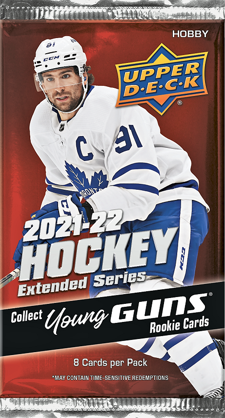 2021-22 Upper Deck Extended Series Hockey Hobby Pack