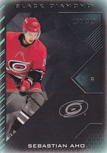 řadová karta SEBASTIAN AHO 21-22 Black Diamond /349