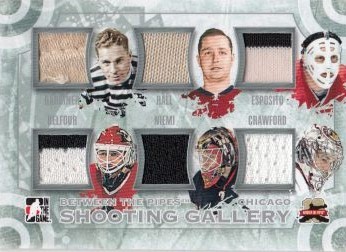 jersey karta GARDINER/HALL/ESPOSITO/BELFOUR/NIEMI 11-12 BTP Shooting Gallery /9