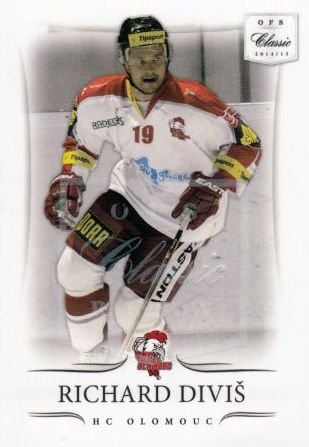 paralel karta RICHARD DIVIŠ 14-15 OFS Classic Ser. 1 Rainbow /125