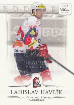 paralel RC karta LADISLAV HAVLÍK 14-15 OFS Classic Ser. 2 Rookie Glacier /25