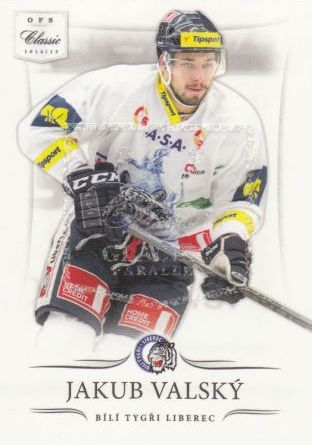 paralel karta JAKUB VALSKÝ 14-15 OFS Classic Ser. 2 Glacier /25