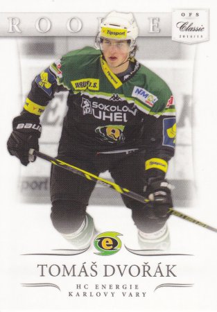 řadová RC karta TOMÁŠ DVOŘÁK 14-15 OFS Classic Ser. 2 Rookie číslo 287