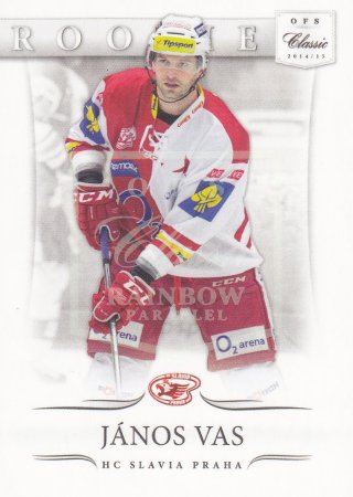 paralel RC karta JÁN VAS 14-15 OFS Classic Ser. 2 Rookie Rainbow /125