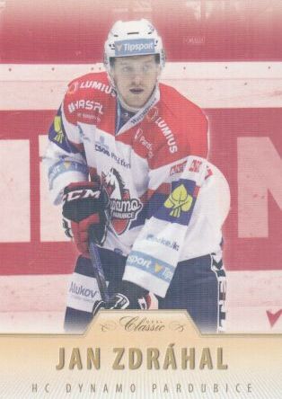 paralel karta JAN ZDRÁHAL 15-16 OFS Classic Ser. 2 Retail /99