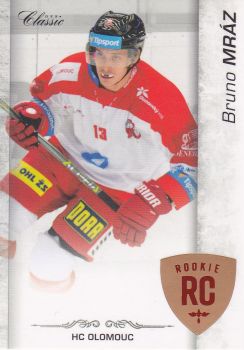 insert RC karta BRUNO MRÁZ 17-18 OFS Classic Ser. 2 Rookie Update /15