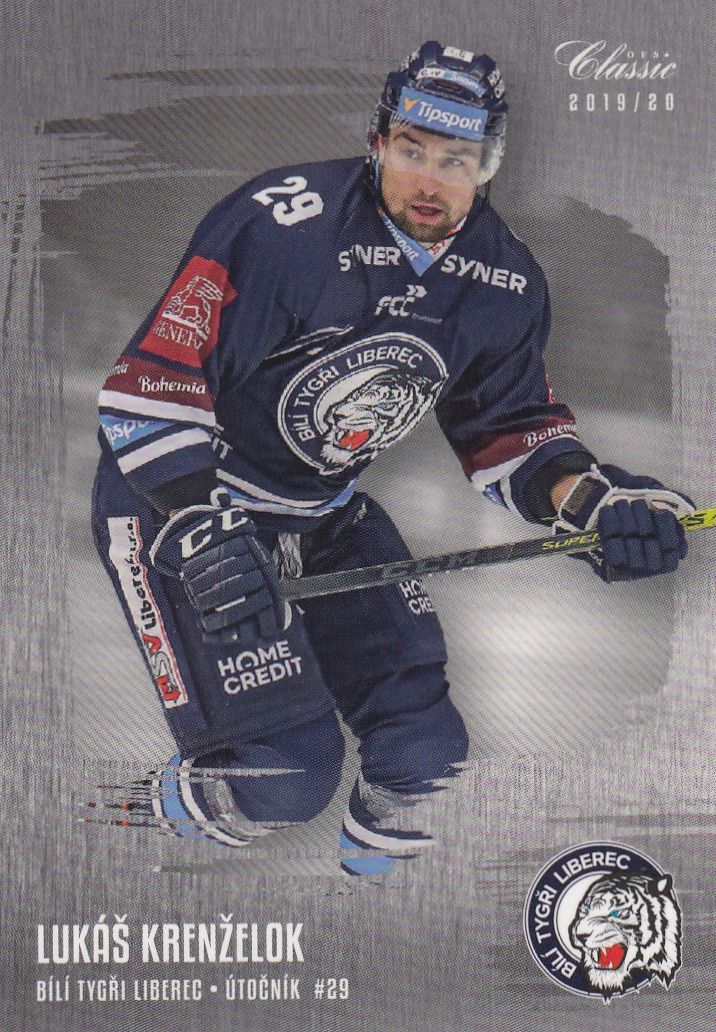 paralel karta LUKÁŠ KRENŽELOK 19-20 OFS Classic Ser. 1 Silver /99