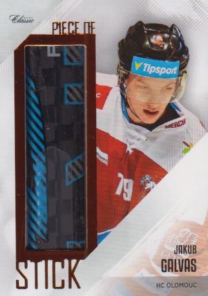 stick karta JAKUB GALVAS 19-20 OFS Classic Ser. 2 Piece of Stick /30
