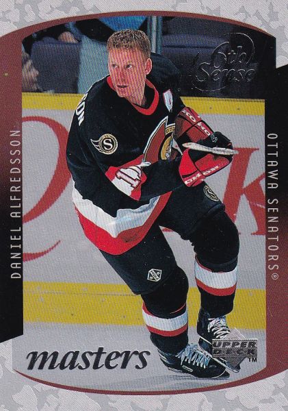 insert karta DANIEL ALFREDSSON 97-98 UD 6th Sense Masters /2000