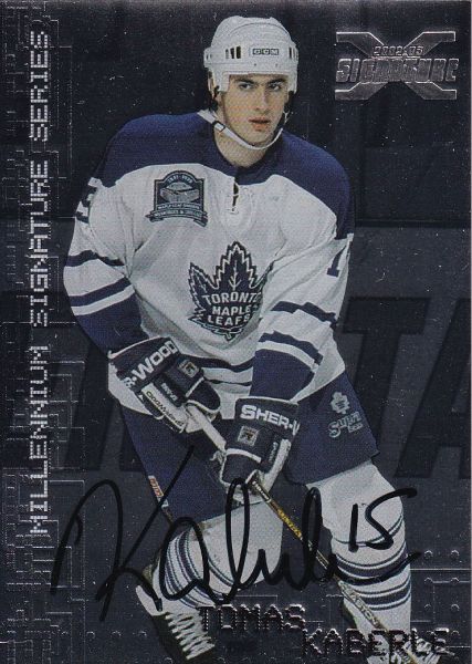 AUTO karta TOMÁŠ KABERLE 02-03 BAP Signature Series Buyback 1999 číslo 230