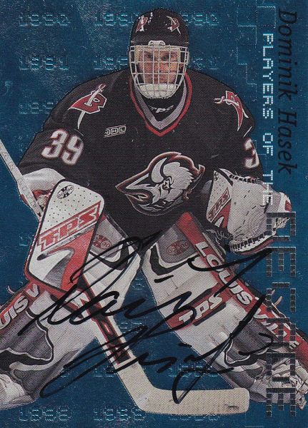AUTO karta DOMINIK HAŠEK 99-00 BAP Millennium Players of the Decade /1000